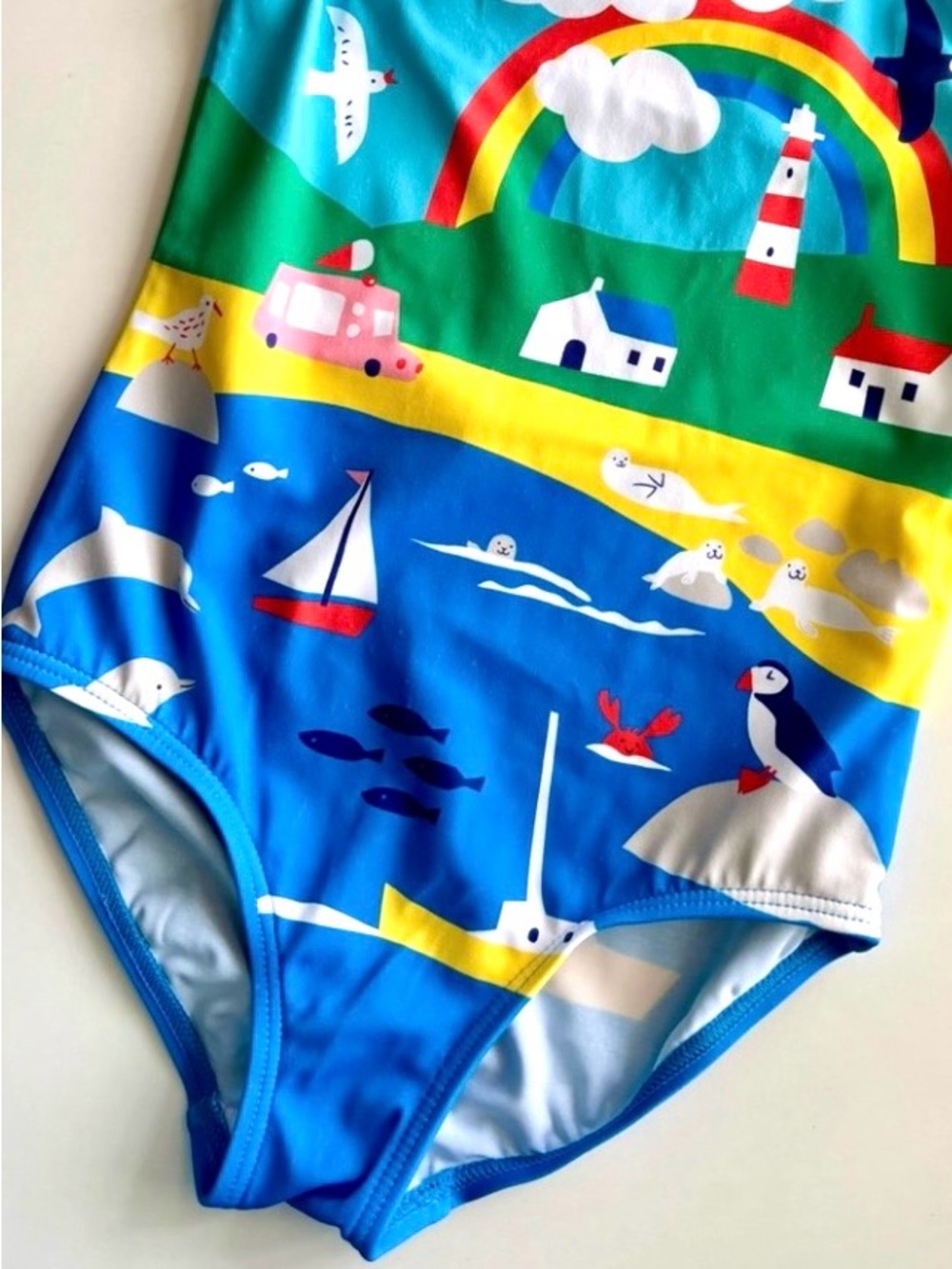 Mini Boden Seaside One‑Piece Swimsuit — 4–5Y / 110 cm - Picture 6 of 13